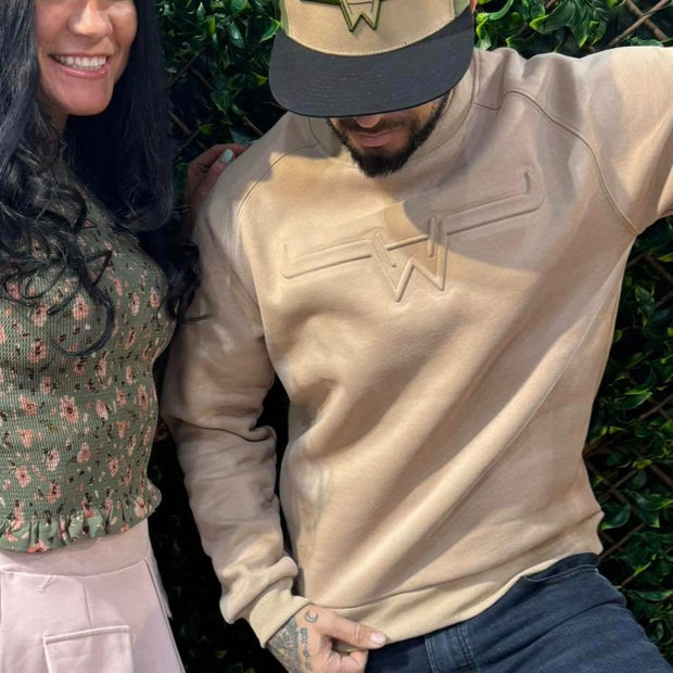 Casquette beige et kaki à maille Hostile Western