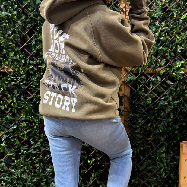 Hoodie imprimé country Shack Story