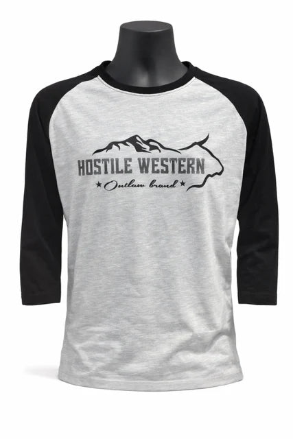 Chandail manches 3/4 -Hostile Western