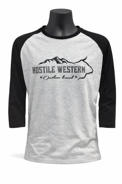 Chandail manches 3/4 -Hostile Western