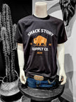 T-shirt imprimé buffle Shack Story