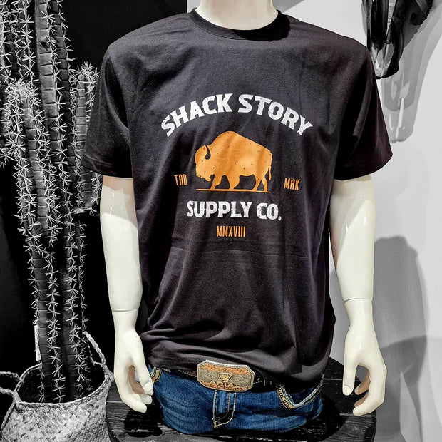 T-shirt imprimé buffle Shack Story