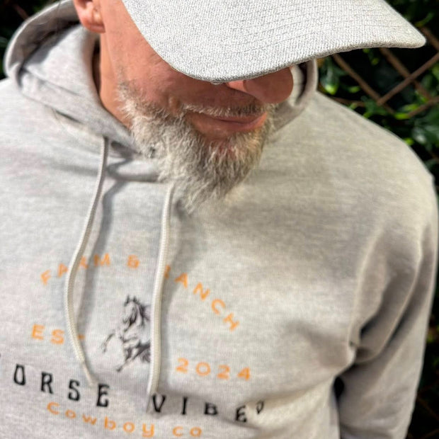 Hoodie imprimé Horse Vibes