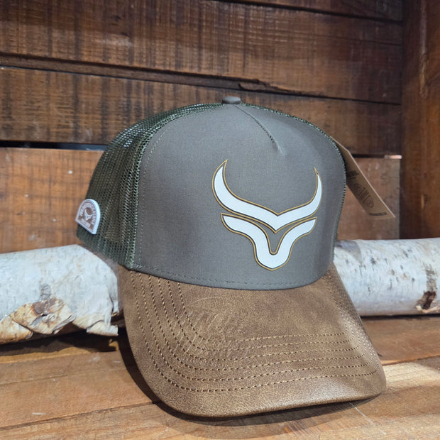 Ranch & Corral casquette kaki logo