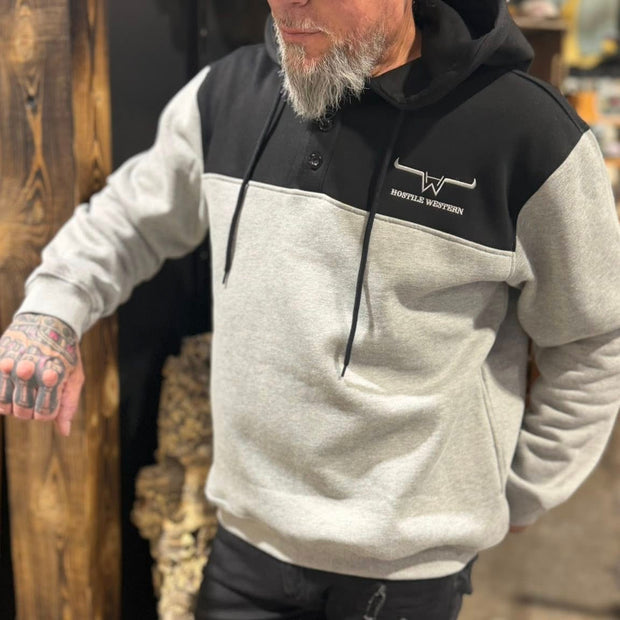 Hoodie logo brodé- Hostile Western