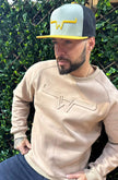 Casquette verte et jaune à maille Hostile Western