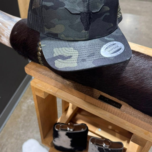 Casquette camo brodée Shack Story