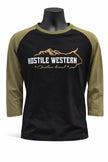 Chandail manches 3/4 -Hostile Western