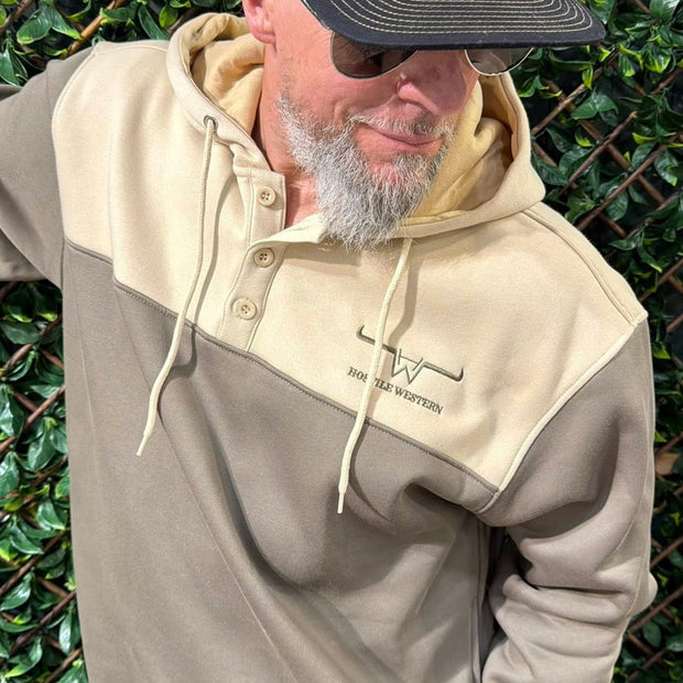 Hoodie logo brodé- Hostile Western