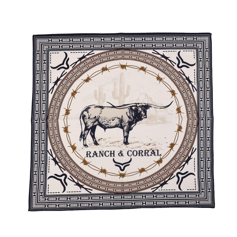 Ranch & Corral- Bandana Longhorn
