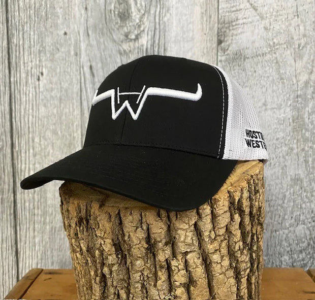 Casquette noire à maille Hostile Western