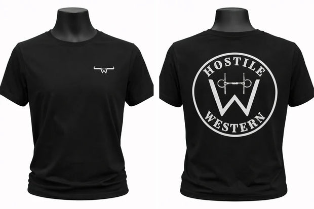 T-Shirt imprimé logo - Hostile western