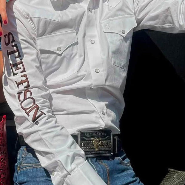 Chemise Homme | Blanche & Brune | Stetson