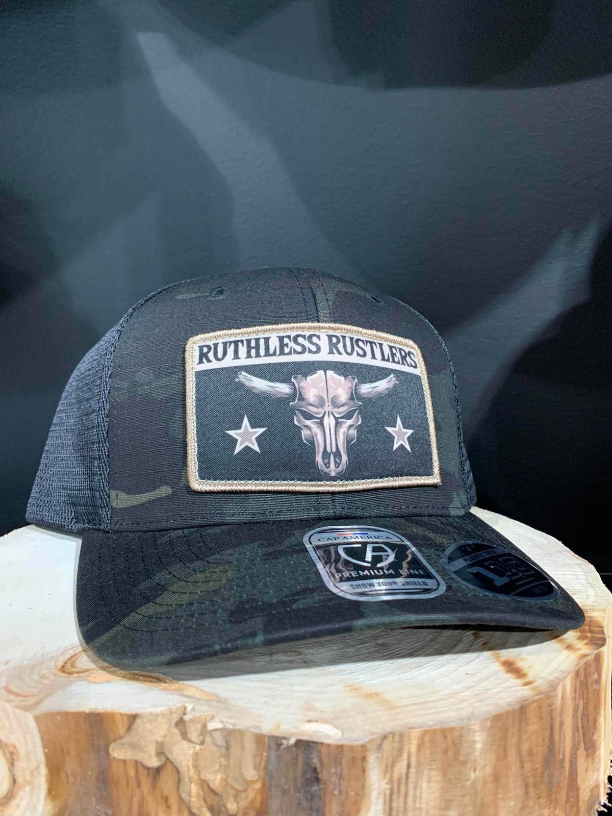 Casquette | Camo & Noir | Ruthless Rustlers