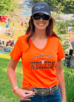 T-shirt Femme | Orange | Western Clothings