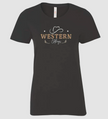T-shirt Femme | Noir | Western Clothings