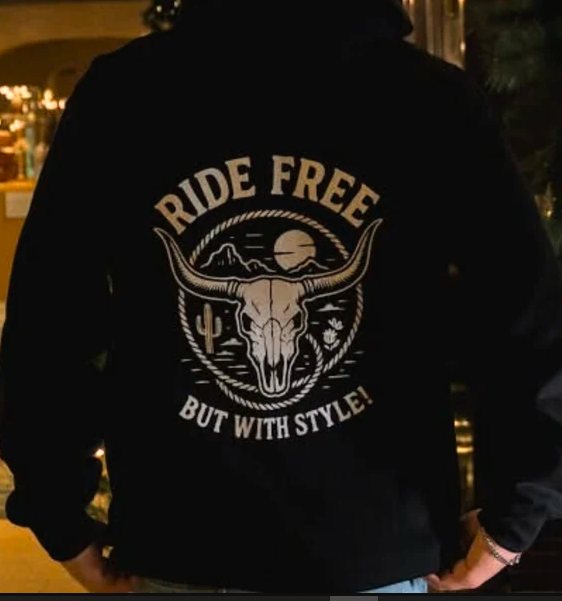Hoodie Homme | Noir | Western Clothings
