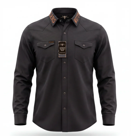 Chemise | Noir | Ruthless Rustlers