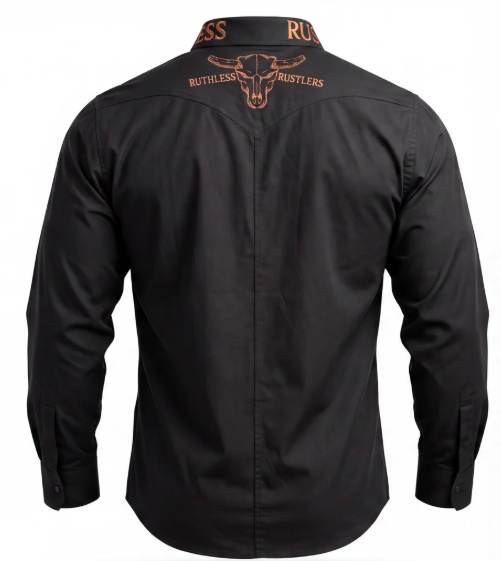 Chemise | Noir | Ruthless Rustlers
