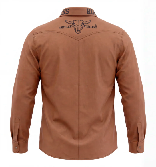 Chemise Homme | Tan | Ruthless Rustlers
