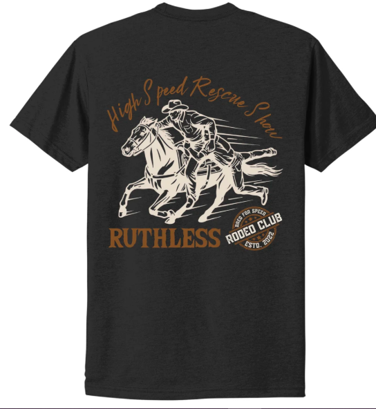 T-shirt Homme | Noir Charbon | Ruthless Rustlers