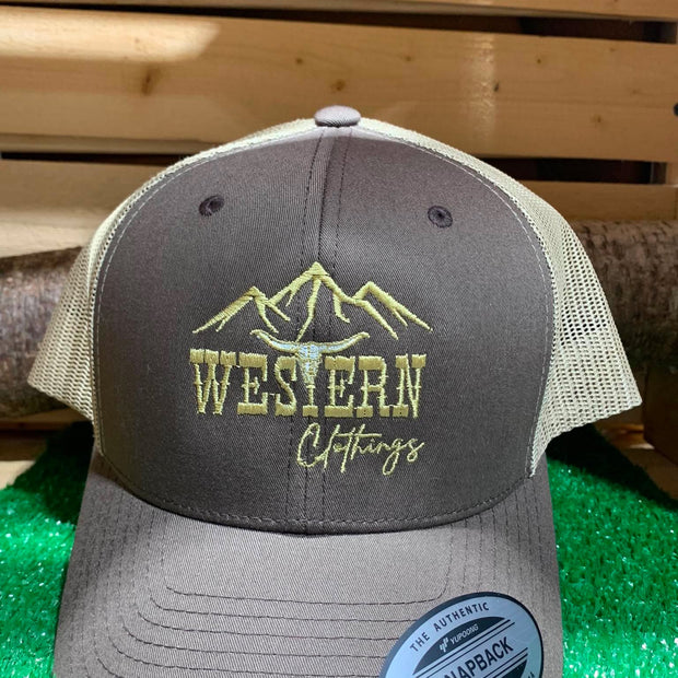 Casquette Brodée | Brune | Western Clothings
