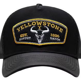 Casquette Yellowstone en cuir Ranch & Corral