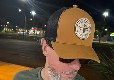 Casquette à patch peau de vache Shack Story