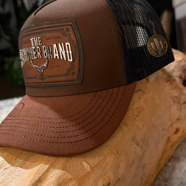 Casquette Cuir | Brun | Ranch & Corral