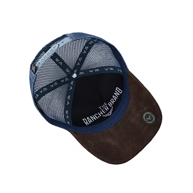 Casquette à cuir brodé vache Simmental Ranch & Corral