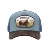 Casquette à cuir brodé vache Simmental Ranch & Corral