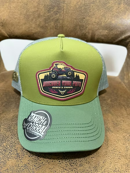 Casquette à patch VTT 4-roues Ranch & Corral