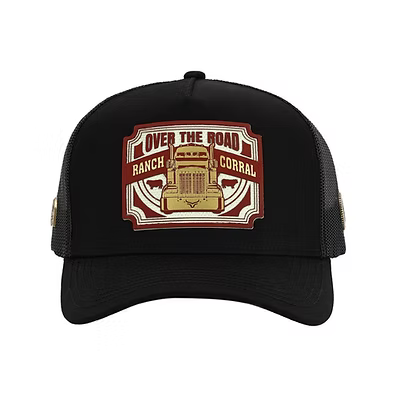 Casquette à patch brodé camion-remorque Ranch & Corral