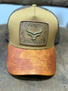 Casquette à patch en cuir par Ranch & Corral