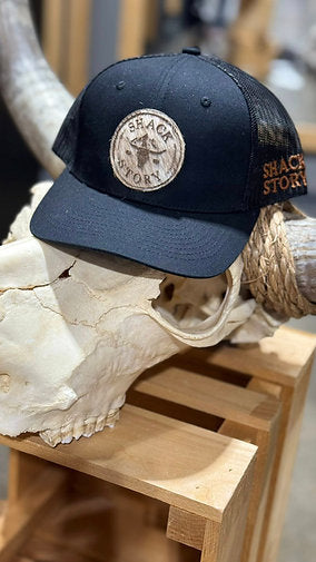 Casquette à patch peau de vache Shack Story