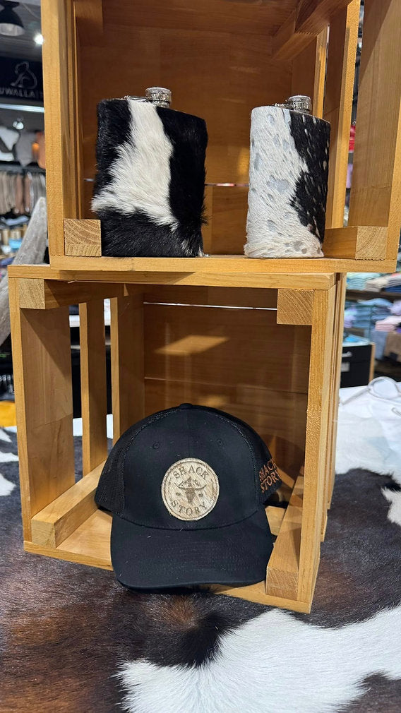 Casquette à patch peau de vache Shack Story