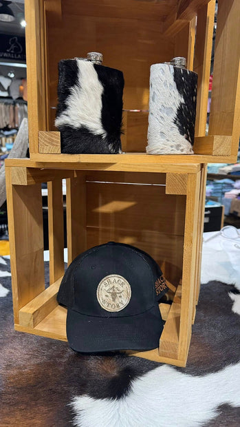 Casquette à patch peau de vache Shack Story