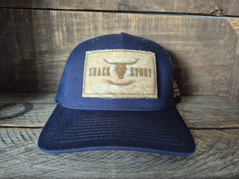 Casquette à patch peau de vache Shack Story