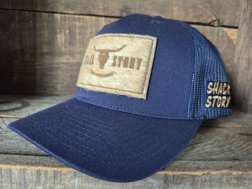 Casquette à patch peau de vache Shack Story