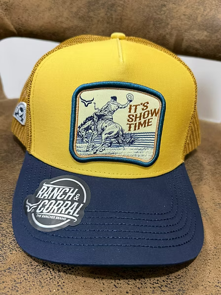 Casquette à patch rodéo « It's show time » par Ranch & Corral