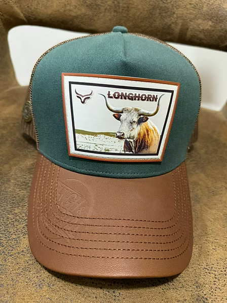 Casquette à patch vache Longhorn par Ranch & Corral