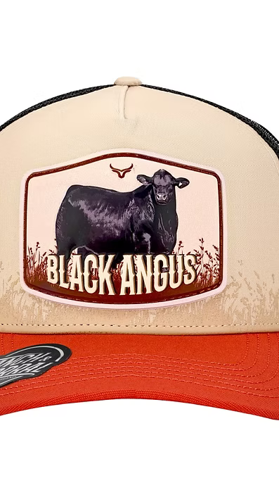 Casquette brodée « Black Angus » Ranch & Corral