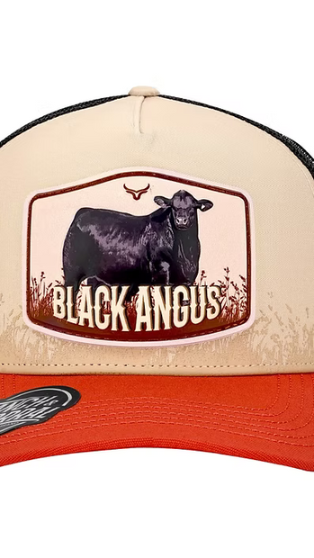 Casquette brodée « Black Angus » Ranch & Corral