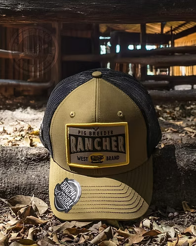 Casquette brodée « Pig Breeder » Ranch & Corral