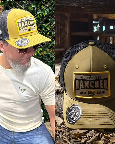 Casquette brodée « Pig Breeder » Ranch & Corral
