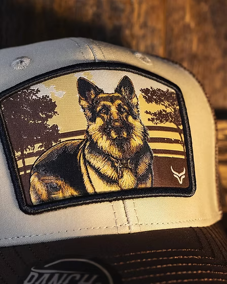 Casquette brodée berger allemand Ranch & Corral