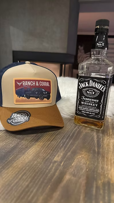Casquette brodée camion et remoque Ranch & Corral