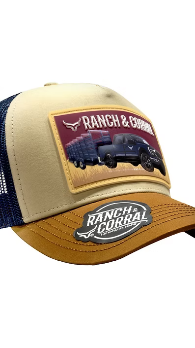 Casquette brodée camion et remoque Ranch & Corral