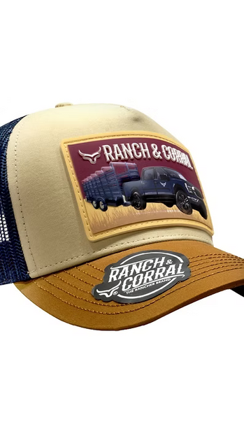 Casquette brodée camion et remoque Ranch & Corral