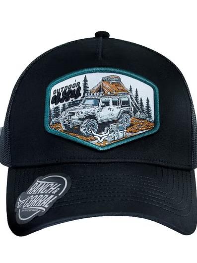 Casquette brodée camping Ranch & Corral